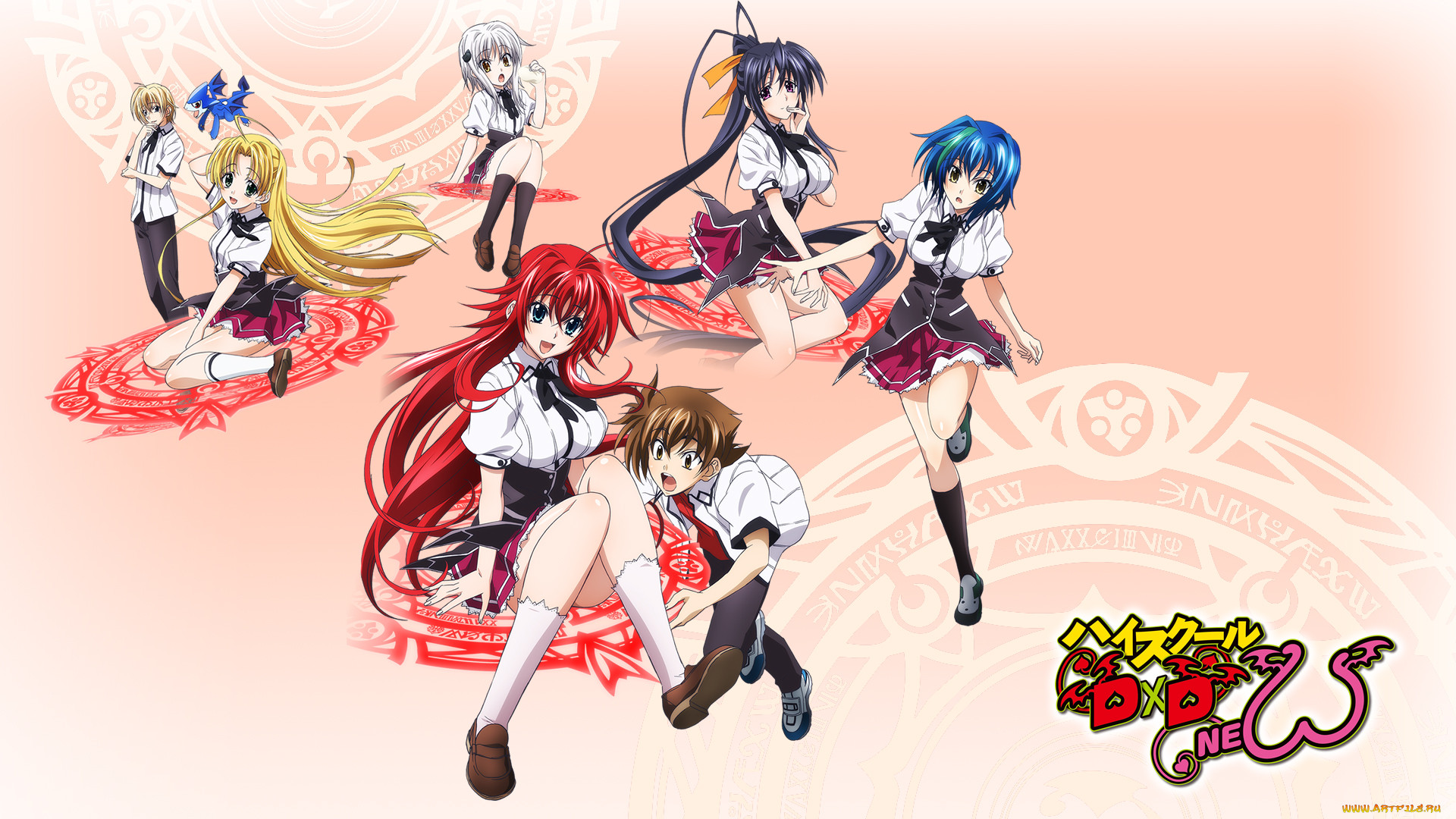 Обои Аниме Highschool DxD, обои для рабочего стола, фотографии аниме,  highschool dxd, персонажи Обои для рабочего стола, скачать обои картинки  заставки на рабочий стол.